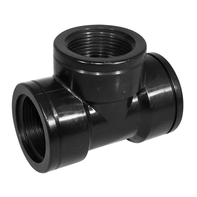 PP T-stuk ½" 3 x bin