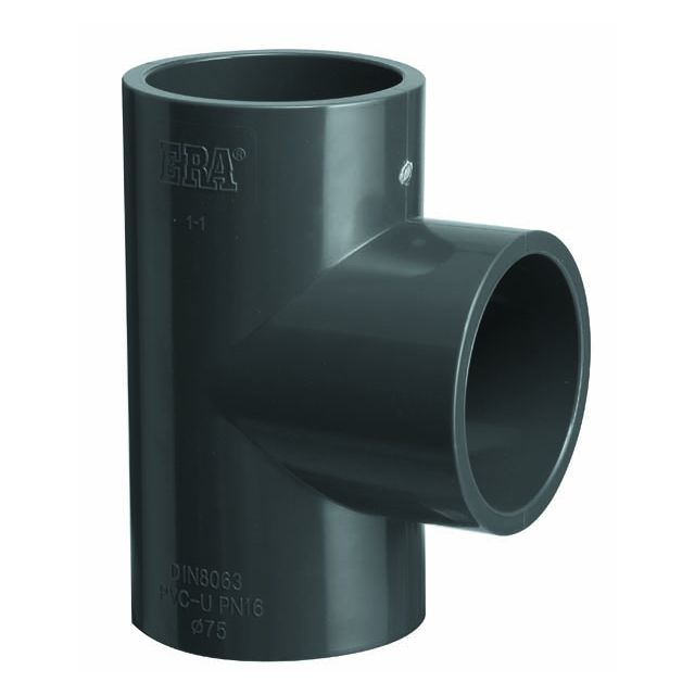 ERA PVC T-stuk 90° 75 mm