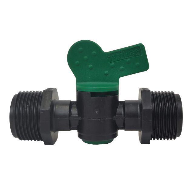 PE Vlinderkraan ¾ x ¾ buit