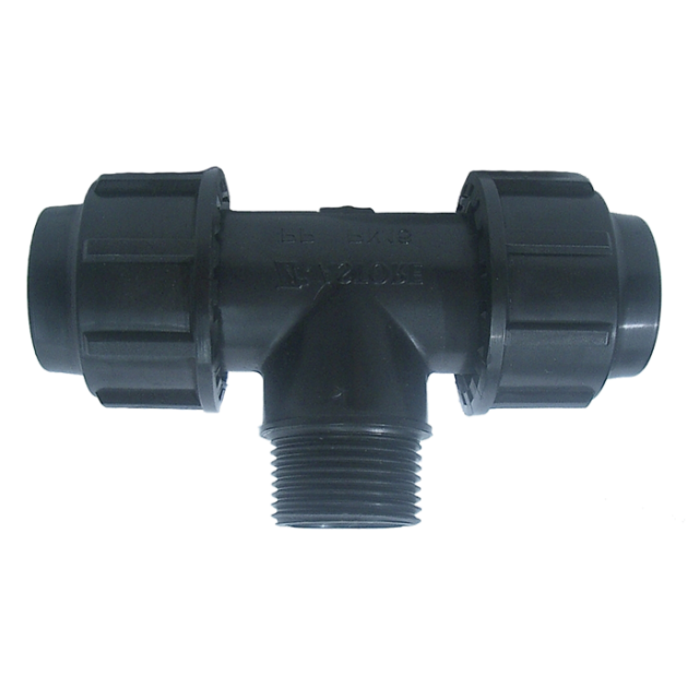 Astore Professional PE T-stuk 90° 25 mm x 1'' buitendraad